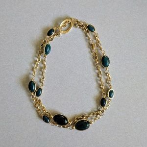 Banana Republic gold long chain necklace